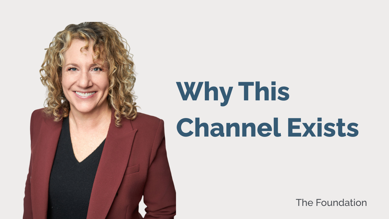 Why This Channel Exists